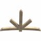 Ekena Millwork Alberta Rough Sawn Timber Gable Bracket, Douglas Fir, 84"W x 56"H x 4"D x 6"F, 16/12 Pitch GBW084X56X0406ALB00RDF - alternate 3